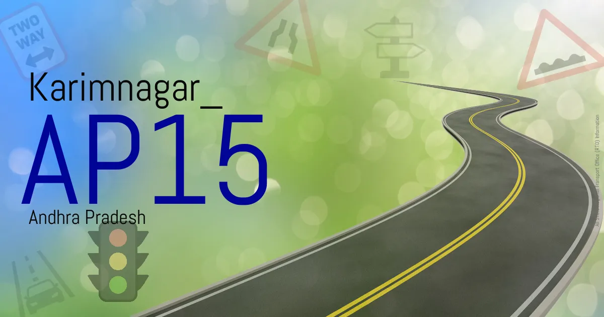 AP15 Karimnagar
 RTO