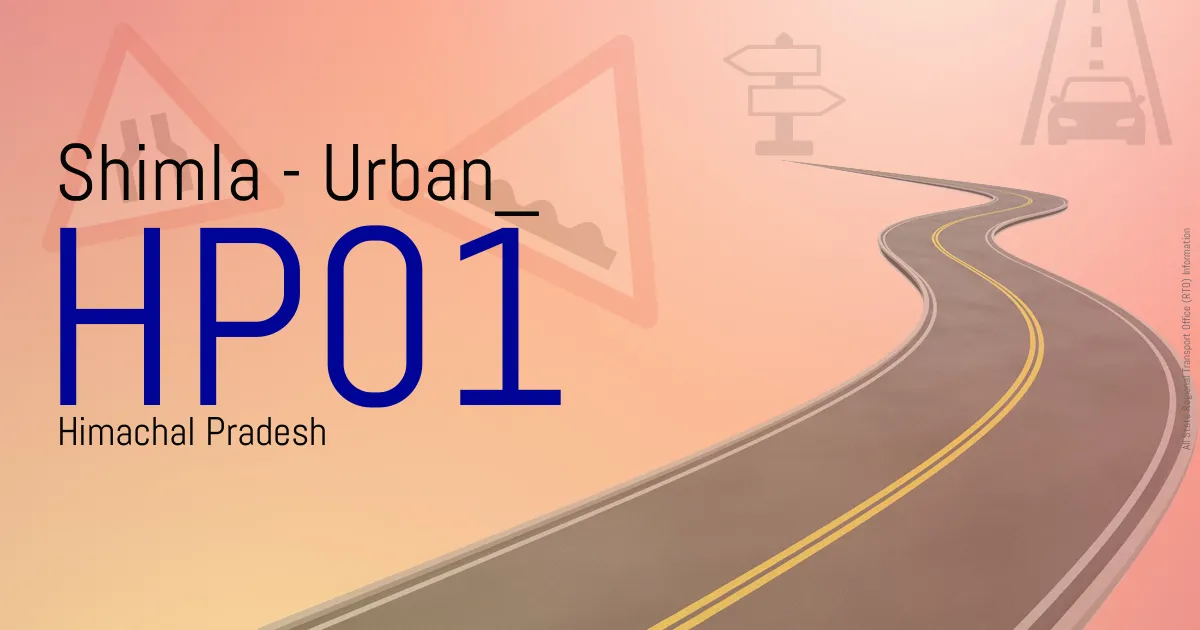 HP01 Shimla - Urban
 RTO