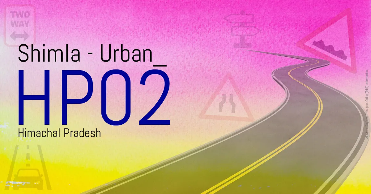 HP02 Shimla - Urban
 RTO