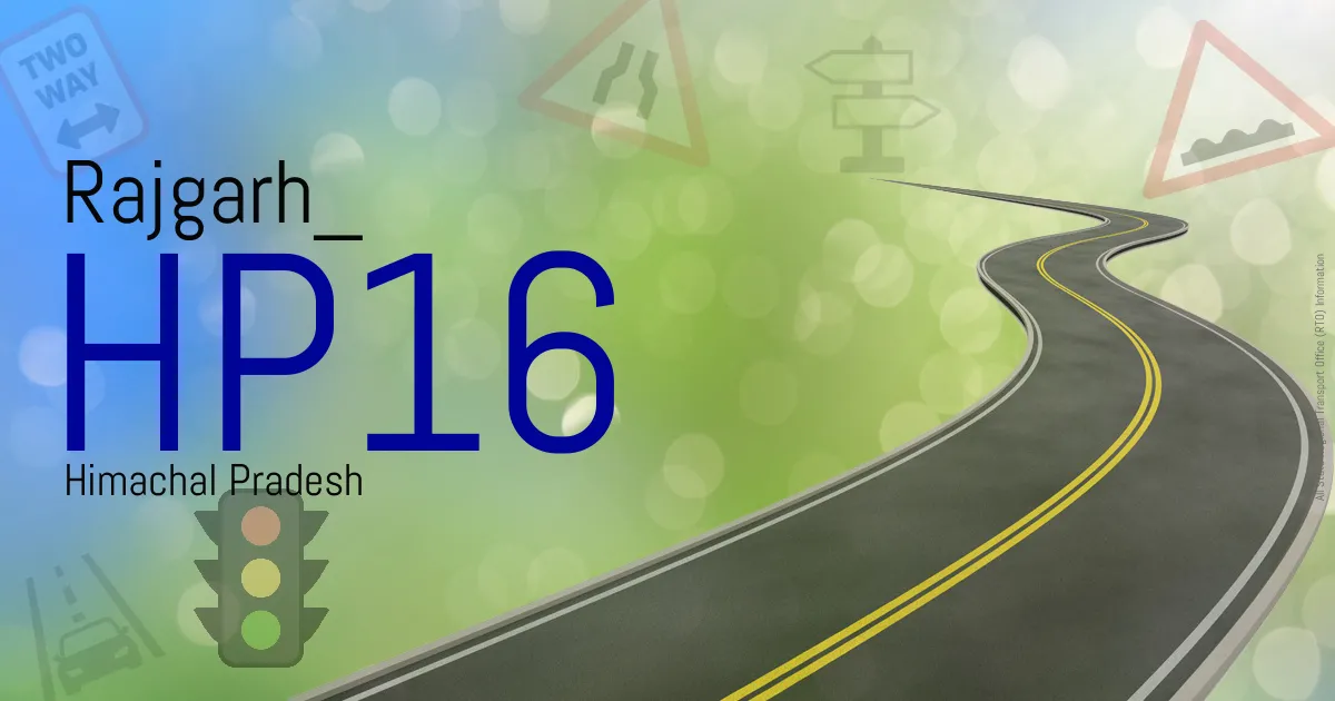HP16 Rajgarh
 RTO