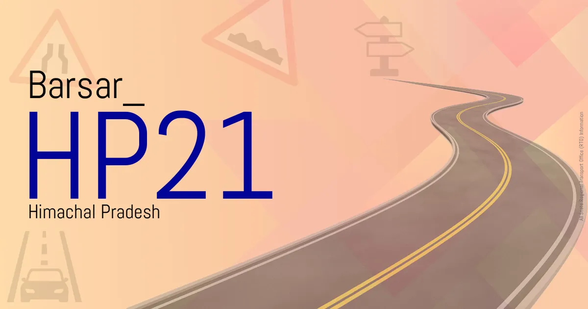 HP21 Barsar RTO