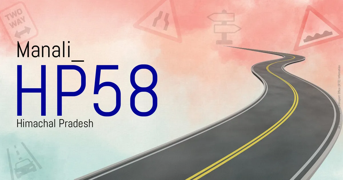 HP58 Manali
 RTO