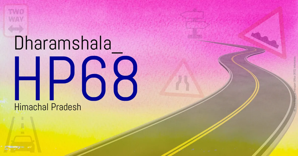 HP68 Dharamshala
 RTO