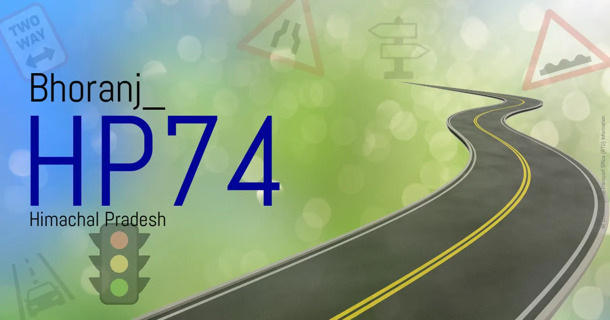 HP74 Bhoranj
 RTO