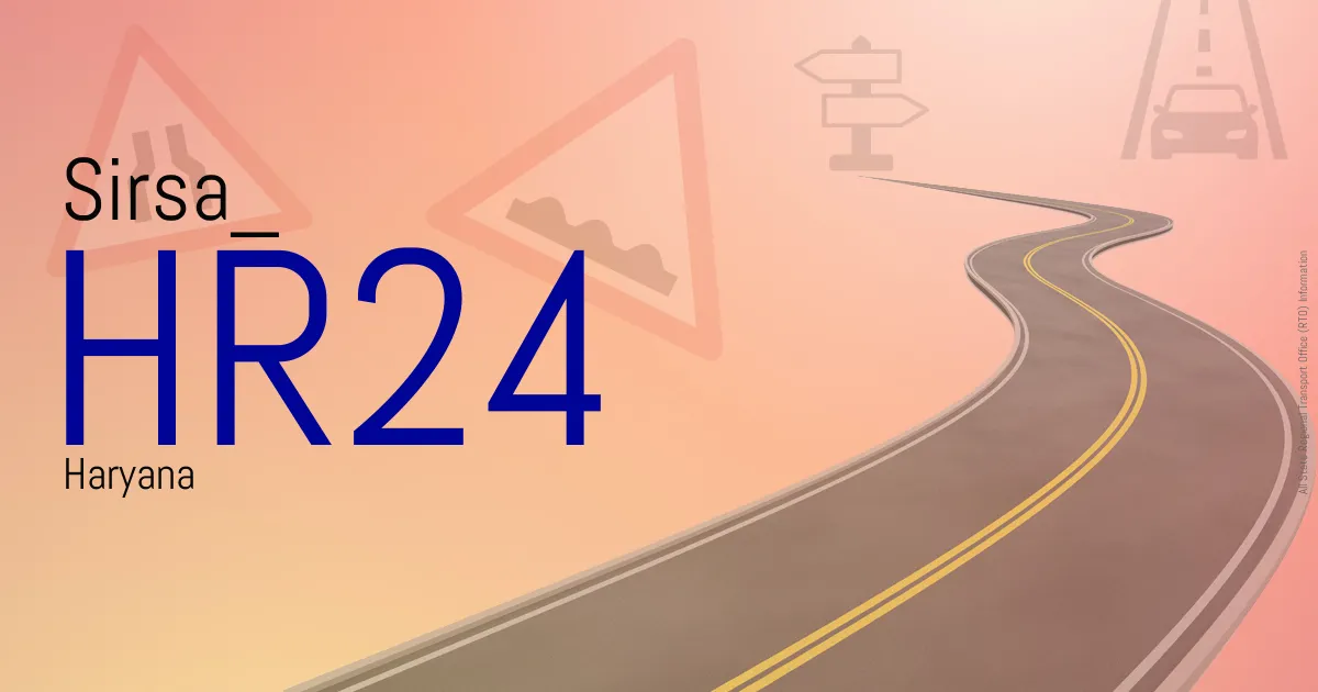 HR24 Sirsa
 RTO