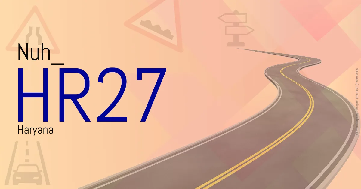 HR27 Nuh
 RTO