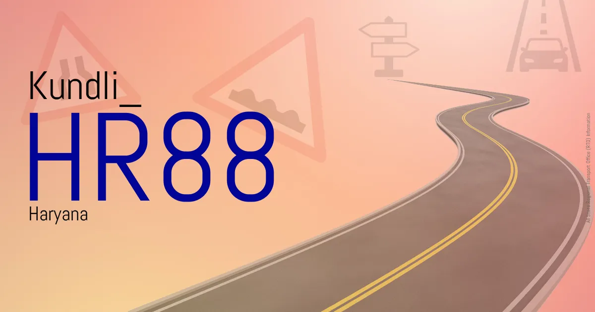 HR88 Kundli RTO