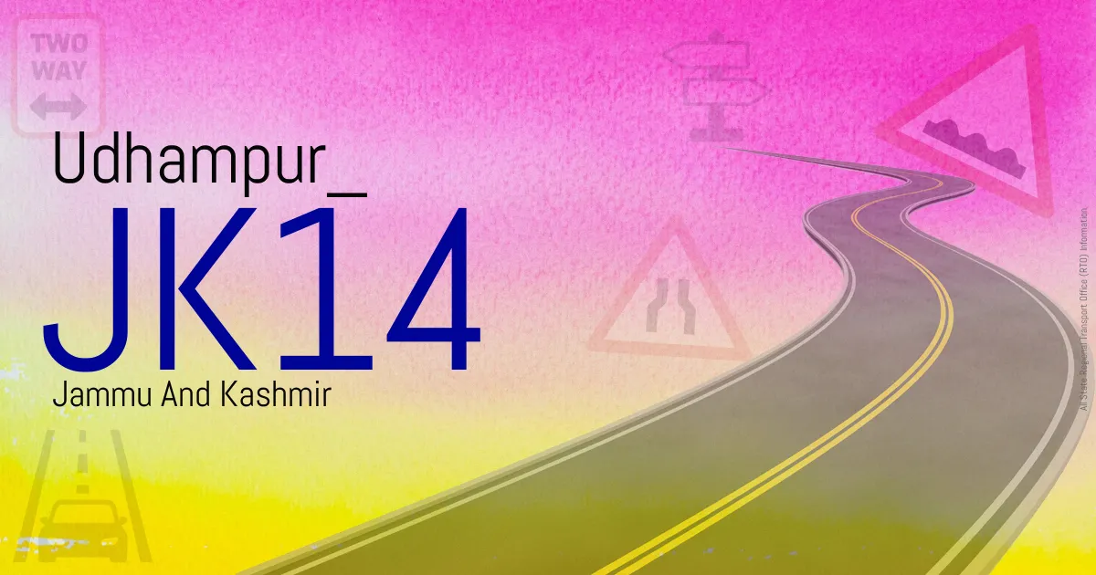 JK14 Udhampur
 RTO