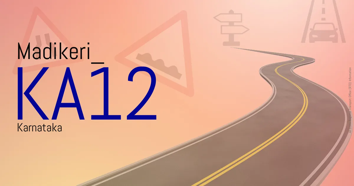 KA12 Madikeri RTO