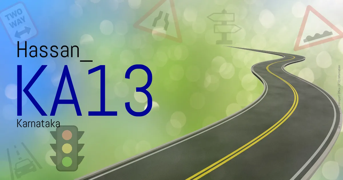 KA13 Hassan
 RTO