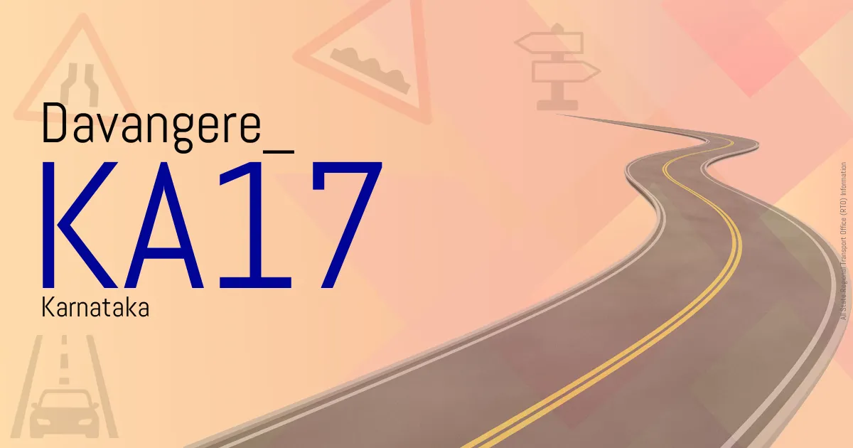 KA17 Davangere
 RTO