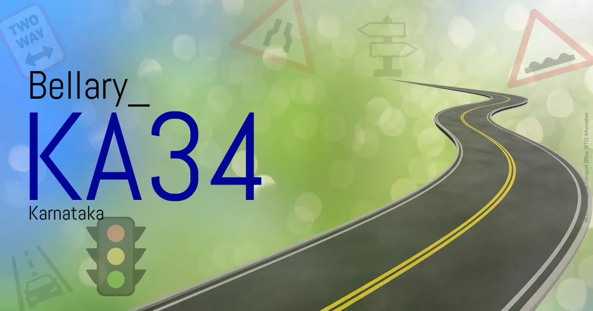KA34 Bellary
 RTO