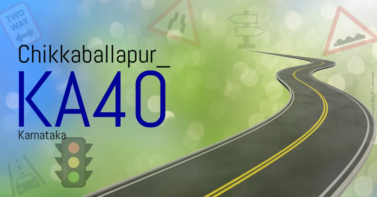 KA40 Chikkaballapur RTO
