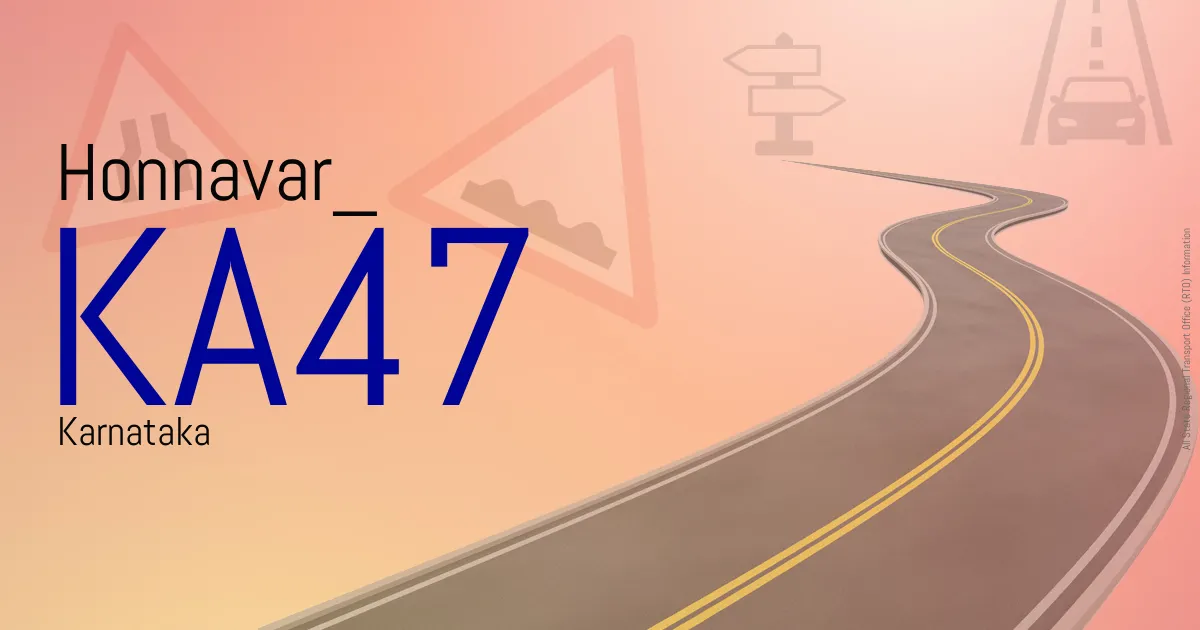KA47 Honnavar
 RTO