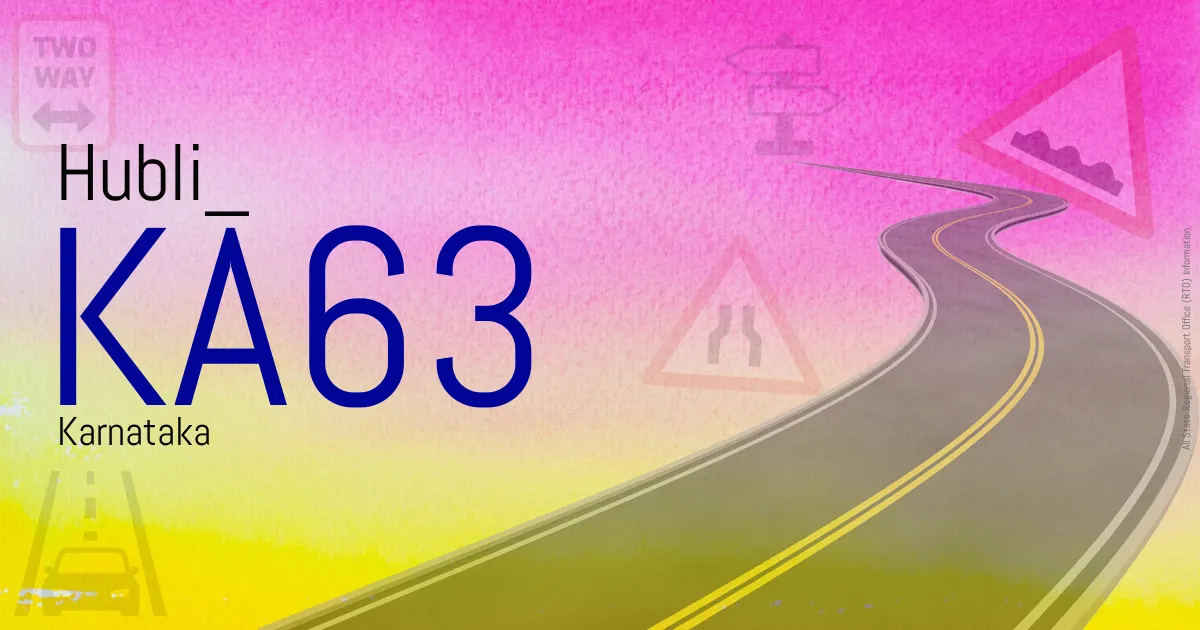 KA63 Hubli
 RTO