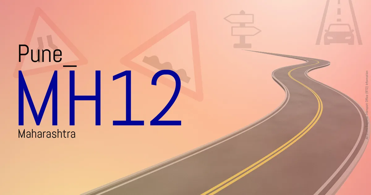 MH12 Pune
 RTO