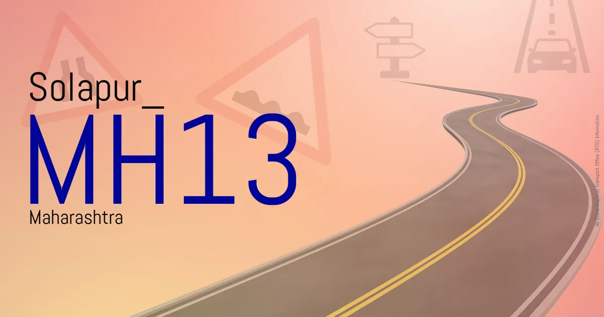 MH13 Solapur RTO