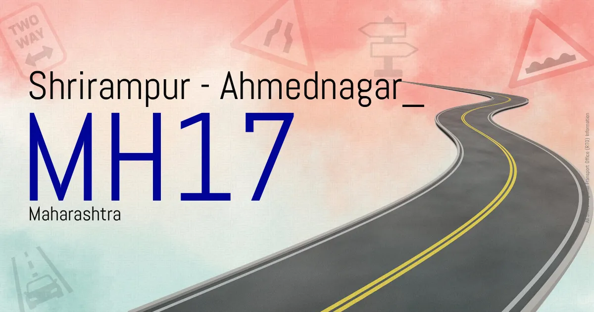 MH17 Shrirampur - Ahmednagar
 RTO