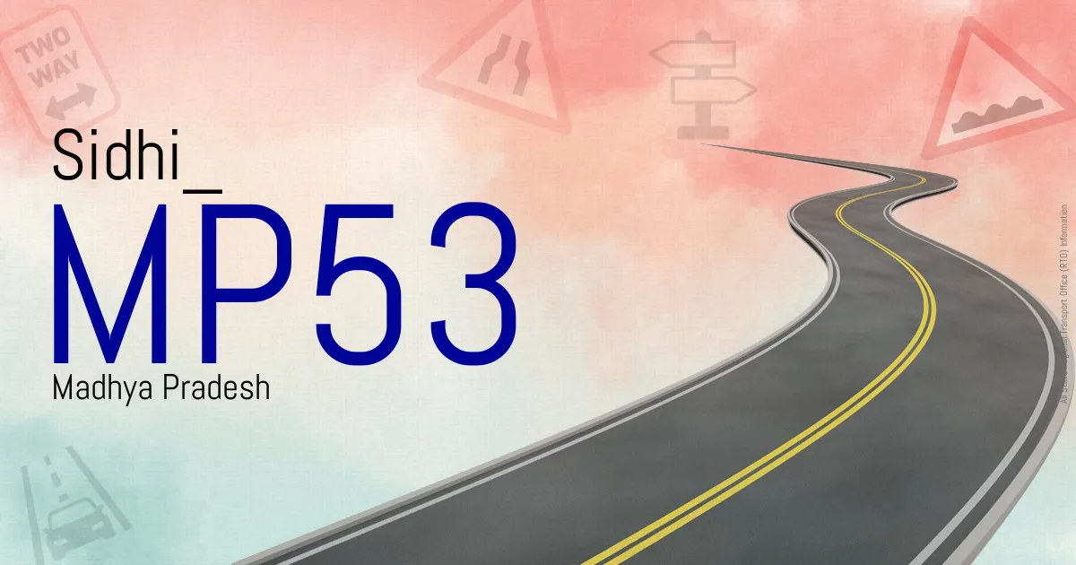 MP53 Sidhi
 RTO