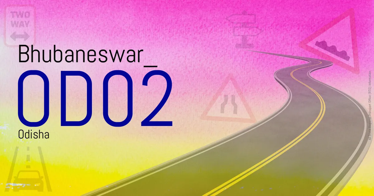 OD02 Bhubaneswar
 RTO