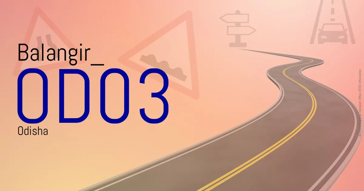 OD03 Balangir
 RTO