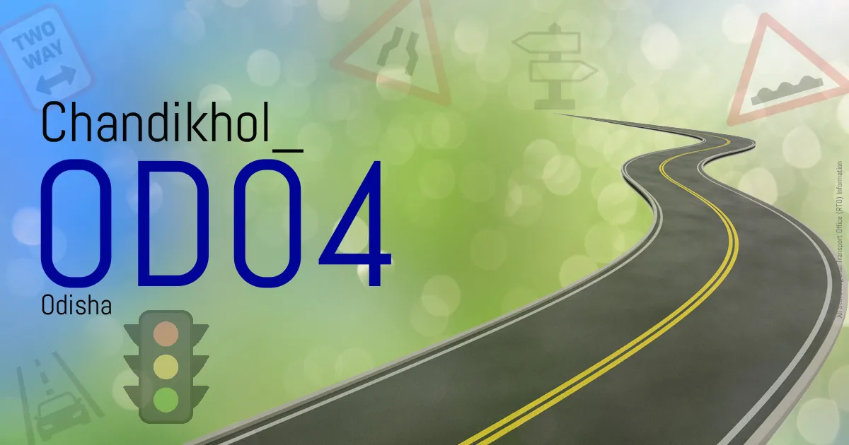 OD04 Chandikhol
 RTO