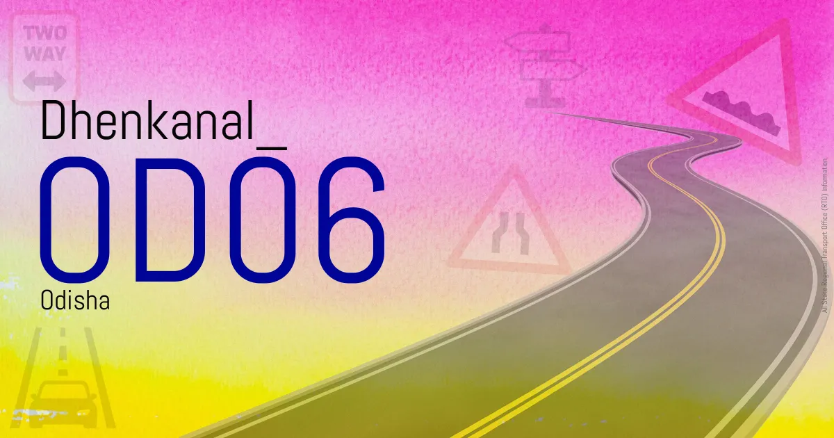 OD06 Dhenkanal
 RTO