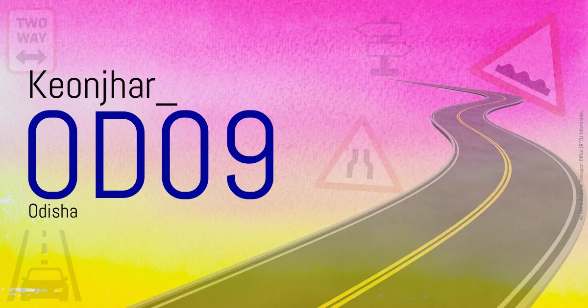 OD09 Keonjhar
 RTO