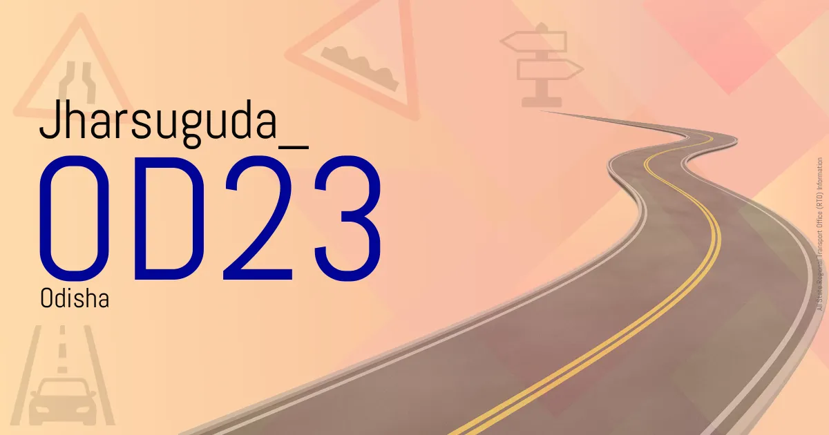 OD23 Jharsuguda
 RTO