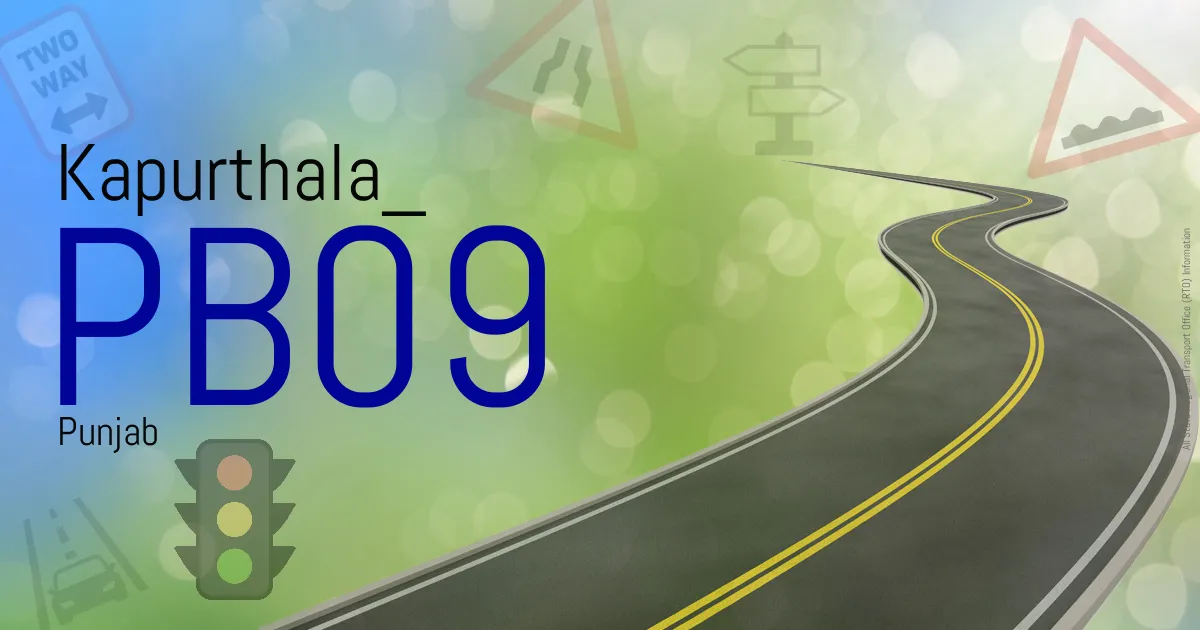 PB09 Kapurthala
 RTO