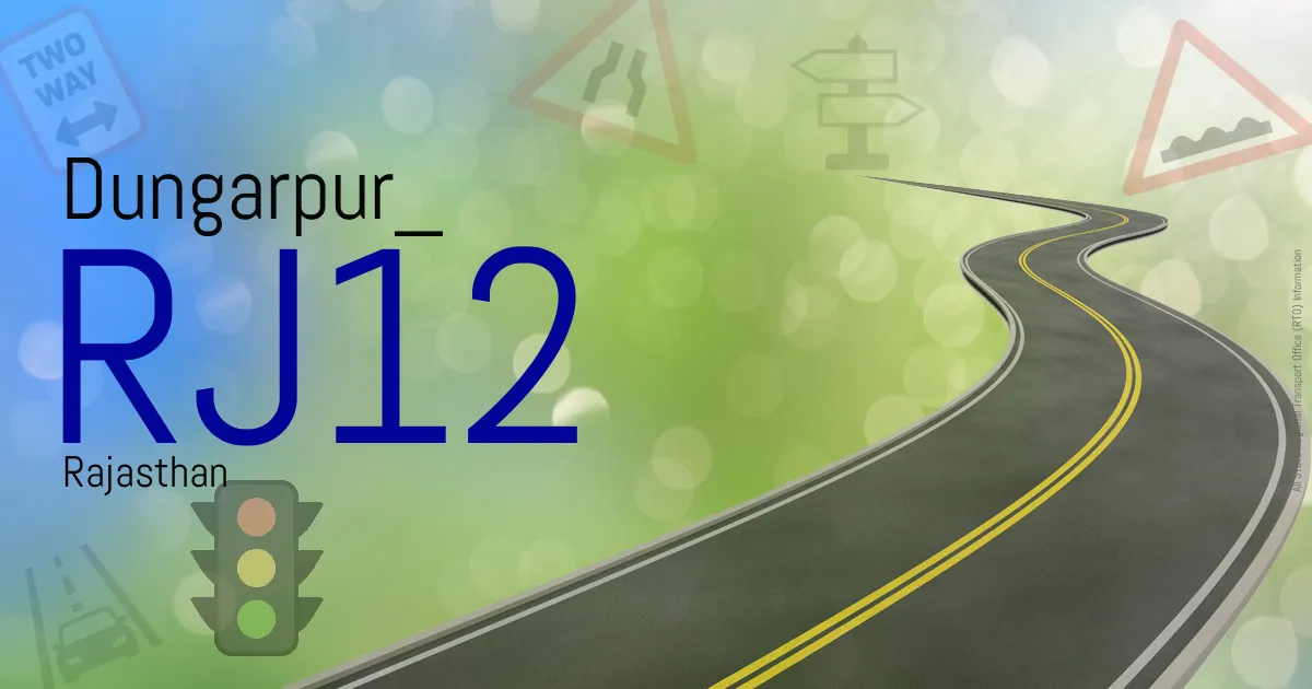 RJ12 Dungarpur
 RTO