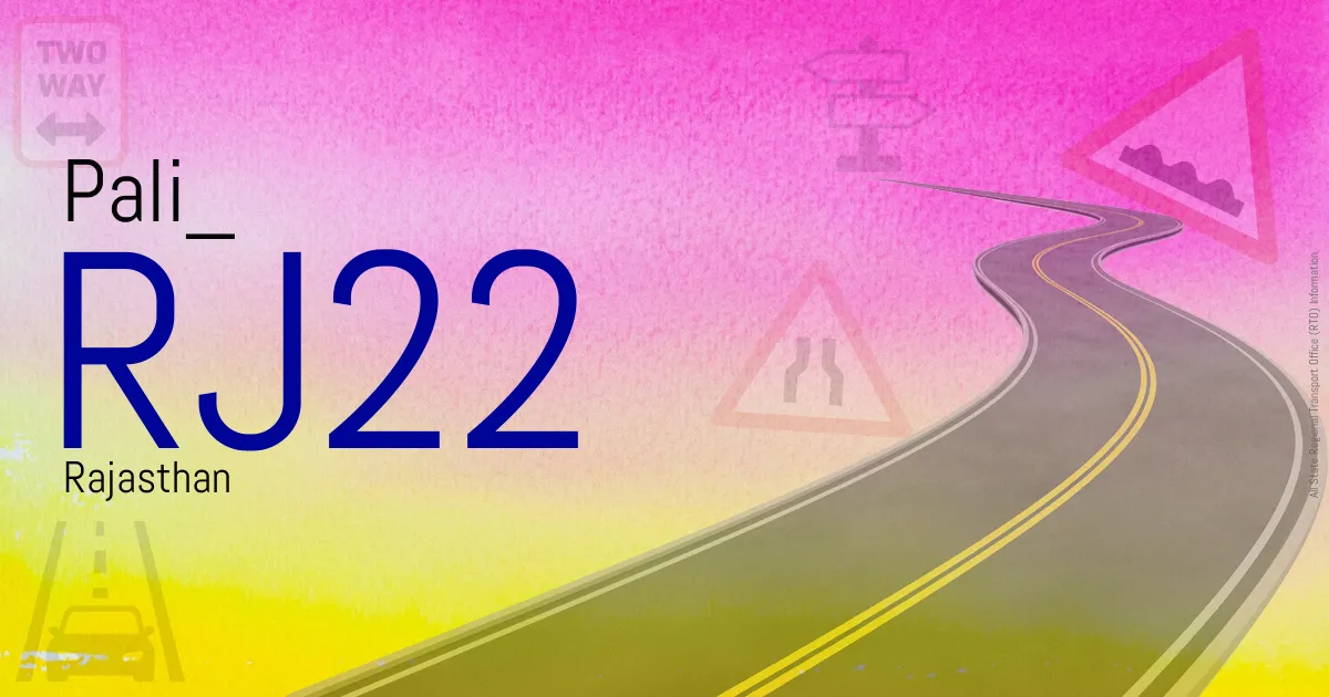 RJ22 Pali
 RTO