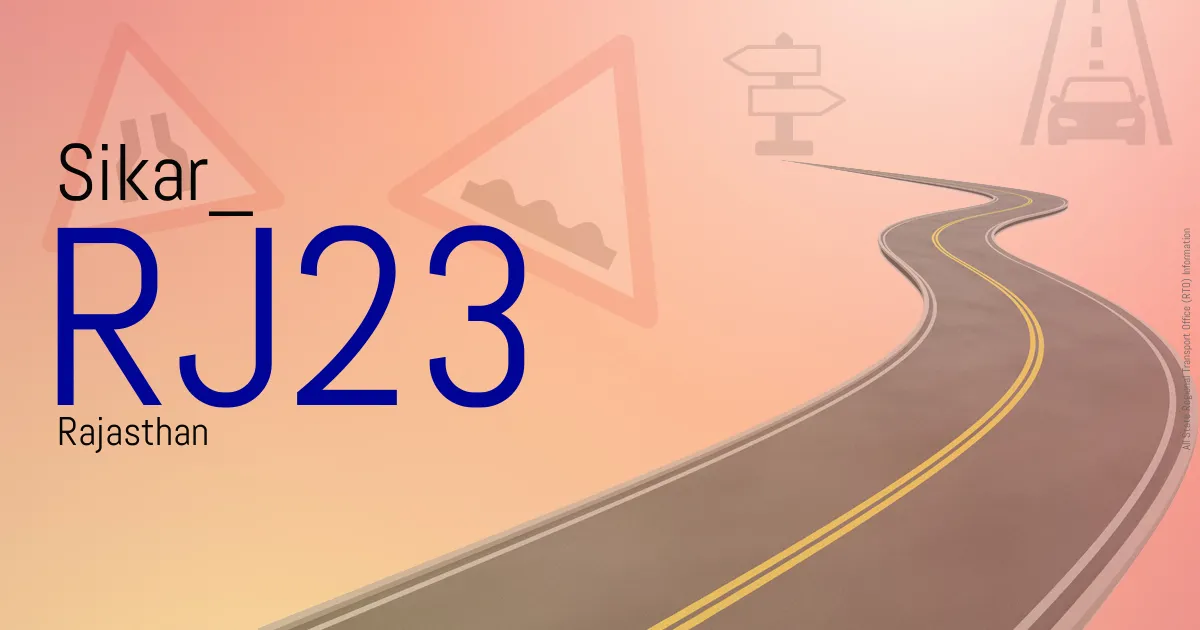 RJ23 Sikar
 RTO