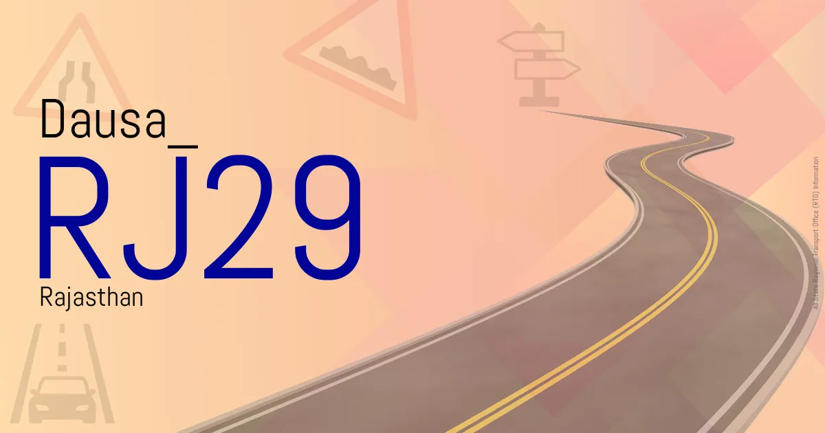 RJ29 Dausa RTO