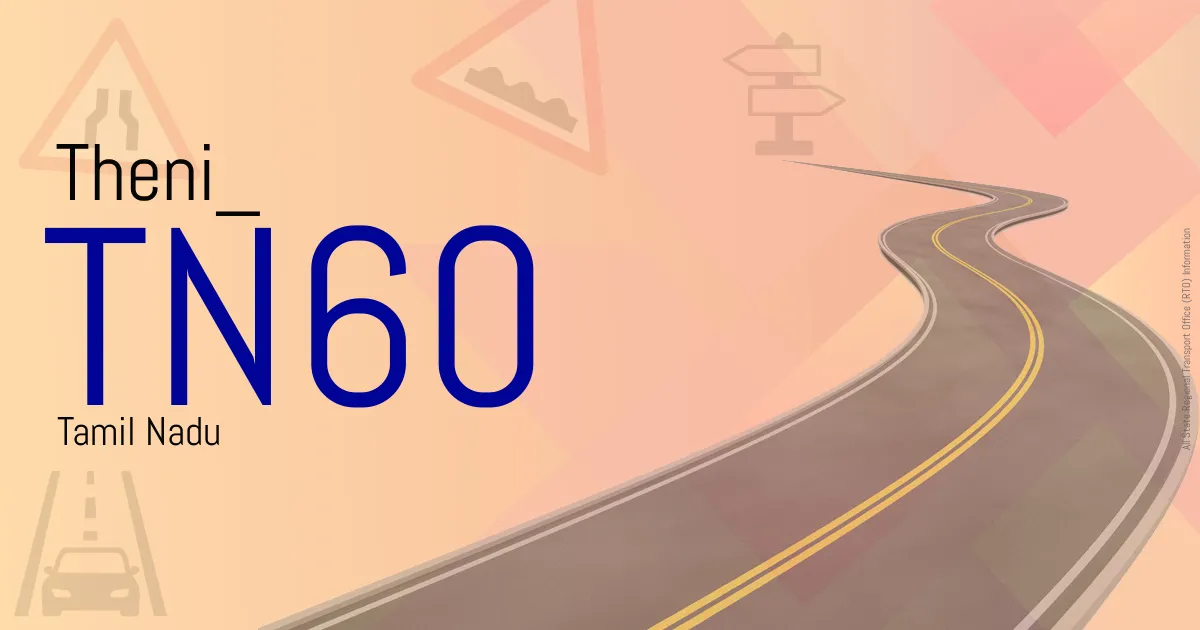 TN60 Theni
 RTO