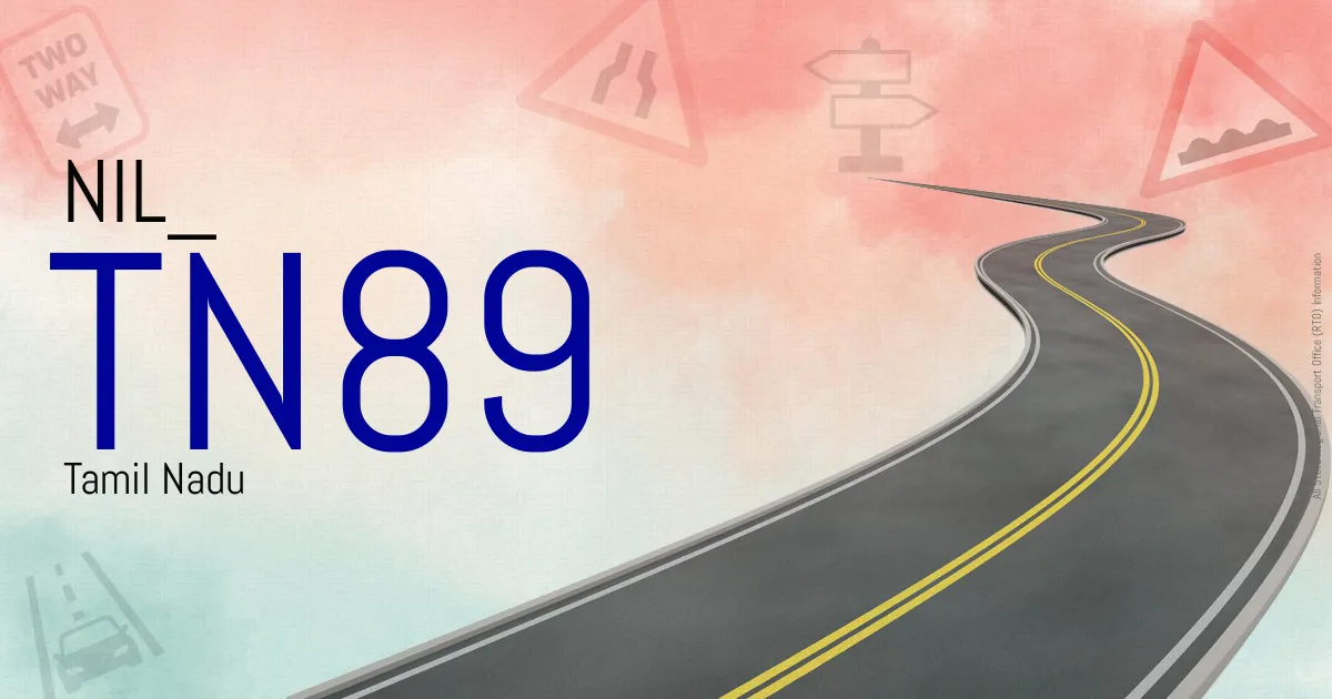 TN89 NIL
 RTO