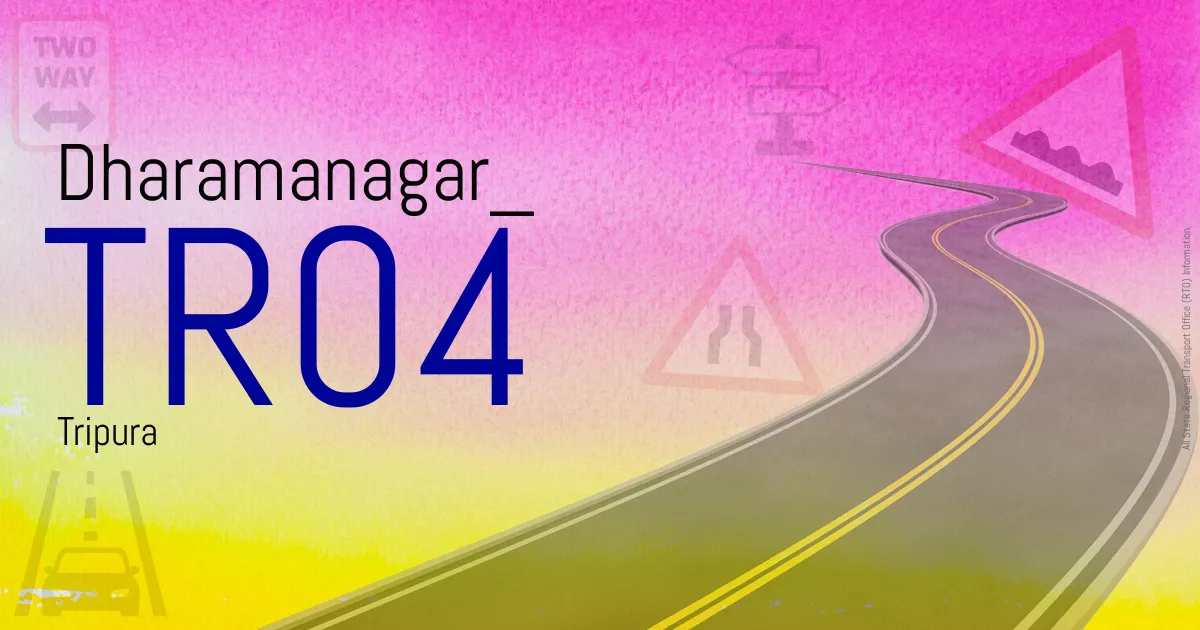 TR04 Dharamanagar
 RTO