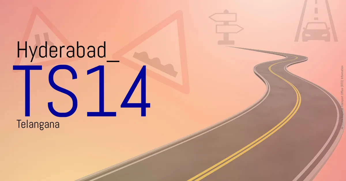 TS14 Hyderabad
 RTO