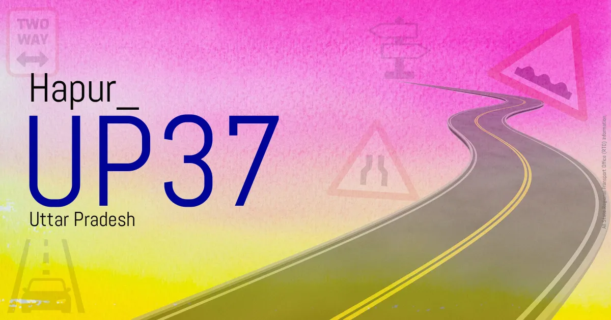 UP37 Hapur
 RTO