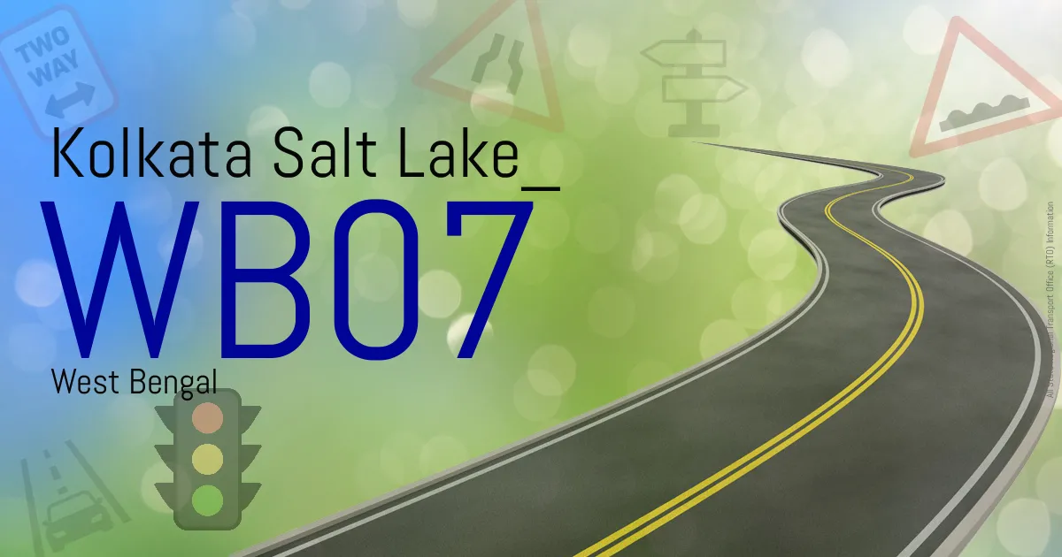 WB07 Kolkata Salt Lake
 RTO