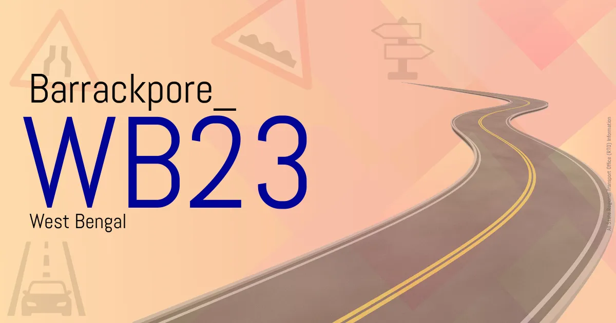 WB23 Barrackpore RTO