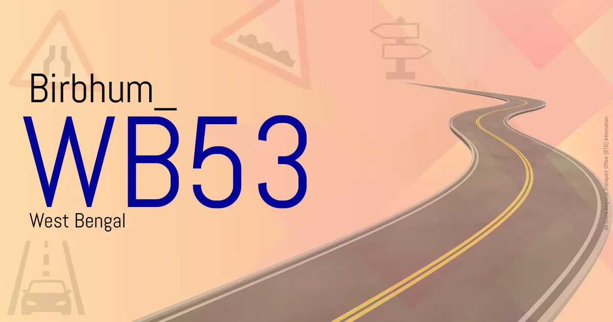 WB53 Birbhum RTO
