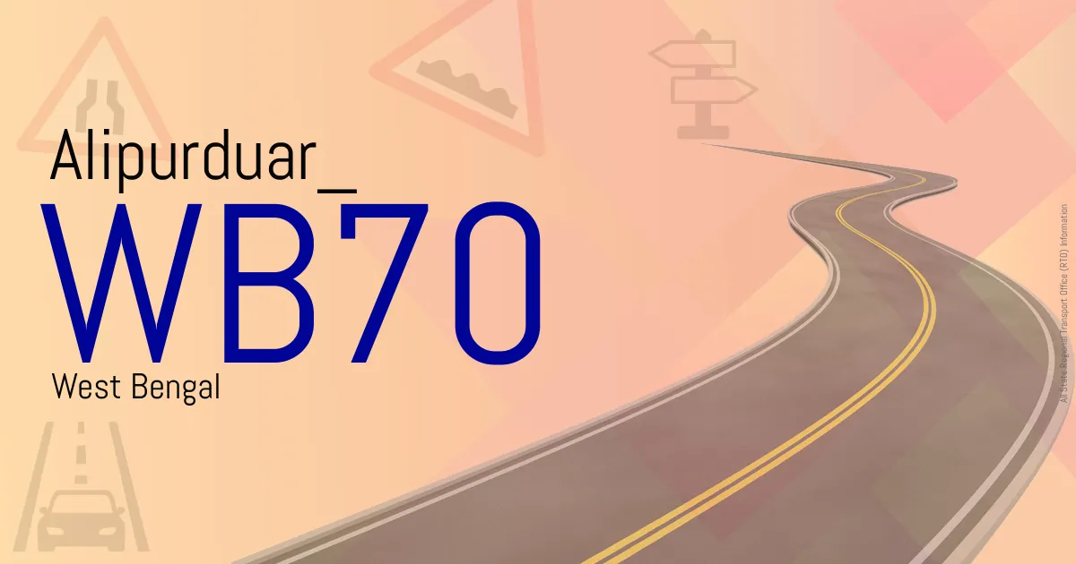 WB70 Alipurduar
 RTO