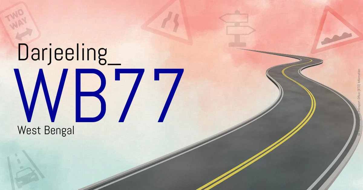 WB77 Darjeeling
 RTO